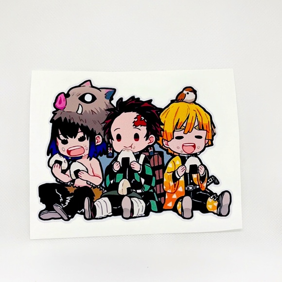 Chibi Anime Waterproof Decal - Picture 2 of 2